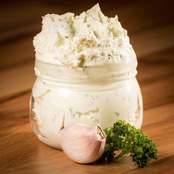 Knoblauch Käse